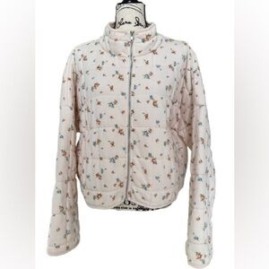 Forever 21. Women lightweight floral print jacket. Size 2X.